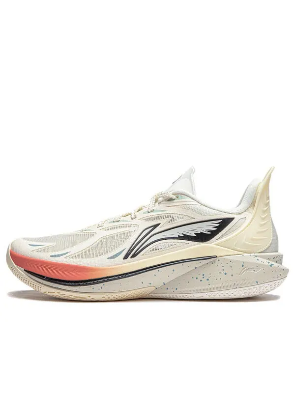 Кроссовки соник 12 Li-Ning — изображение 1 из 4, бежевый/серый/красный