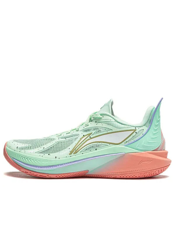 Кроссовки соник 12 Li-Ning — изображение 1 из 4, зеленый/оранжевый