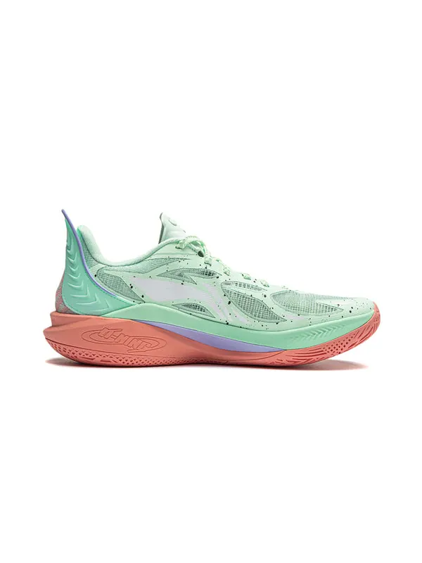 Кроссовки соник 12 Li-Ning — изображение 2 из 4, зеленый/оранжевый