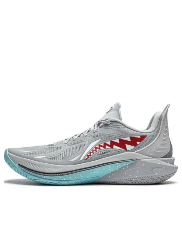 Кроссовки соник 12 Li-Ning — изображение 1 из 4, серый/белый/синий