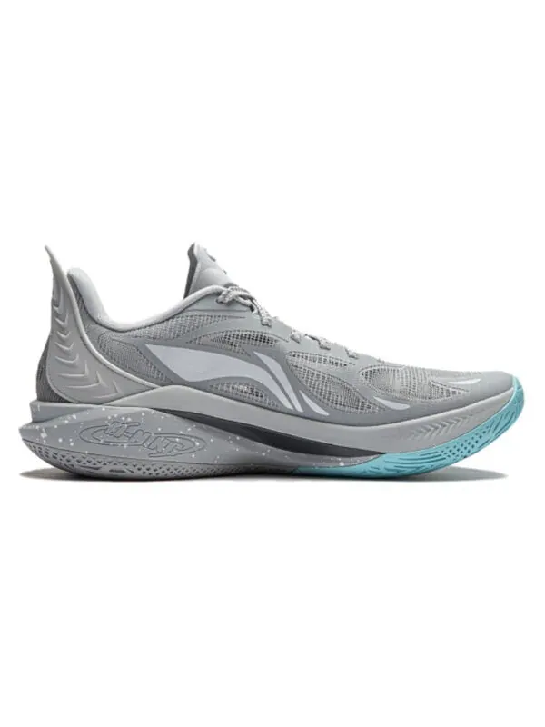 Кроссовки соник 12 Li-Ning — изображение 2 из 4, серый/белый/синий
