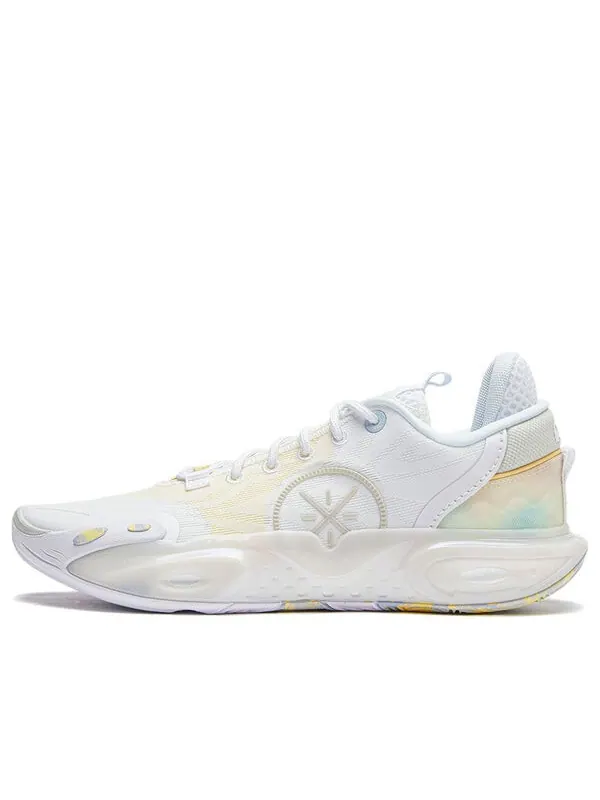 Кроссовки Wade All City 12 Li-Ning — изображение 1 из 4, белый/желтый/синий