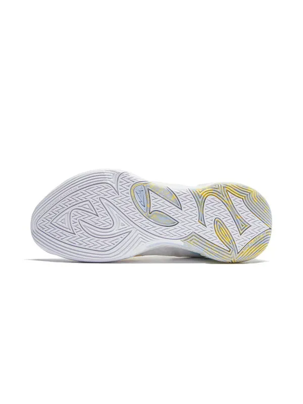 Кроссовки Wade All City 12 Li-Ning — изображение 3 из 4, белый/желтый/синий