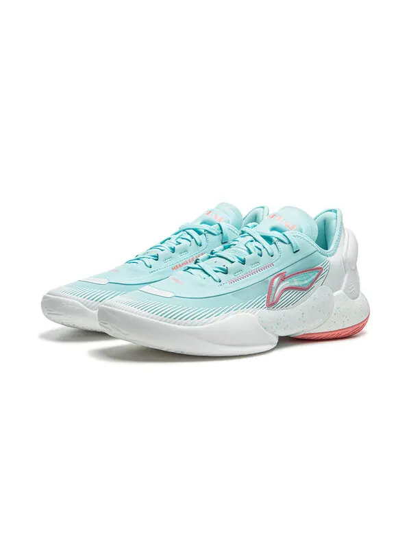Кроссовки yushuai 18 v2 низкие Li-Ning — изображение 3 из 4, синий/оранжевый/белый