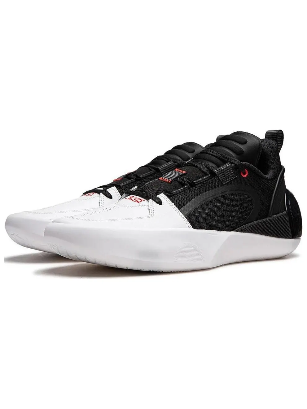 Кроссовки Li-Ning Way of Wade All City 12 Encore — изображение 3 из 8, белый/черный/красный
