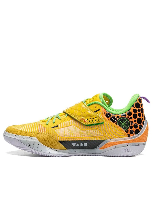 Кроссовки wade 808 4 ультра Li-Ning — изображение 1 из 4, желтый/серый/зеленый