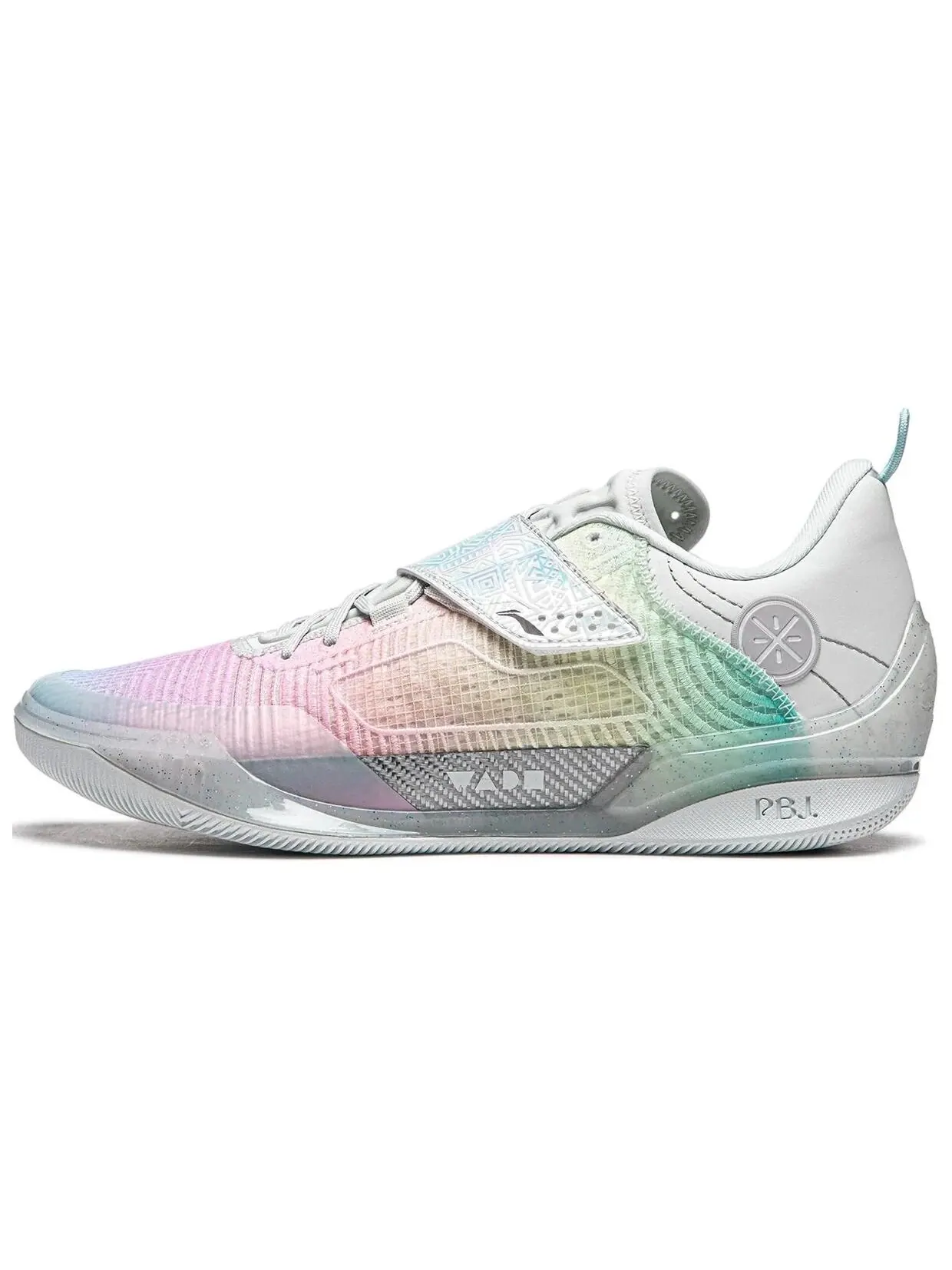 Кроссовки Li-Ning Way of Wade 808 4 Ultra — изображение 1 из 6, серый/мульти