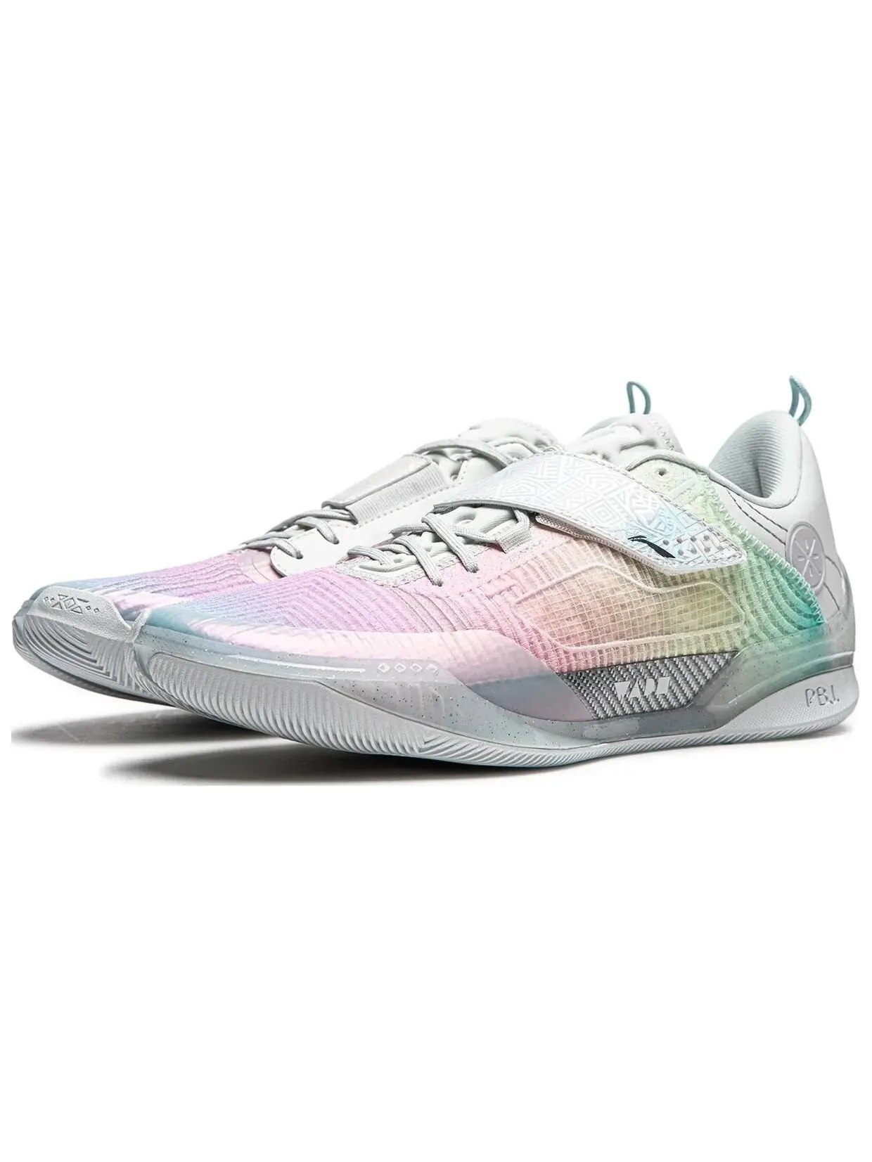 Кроссовки Li-Ning Way of Wade 808 4 Ultra — изображение 4 из 6, серый/мульти