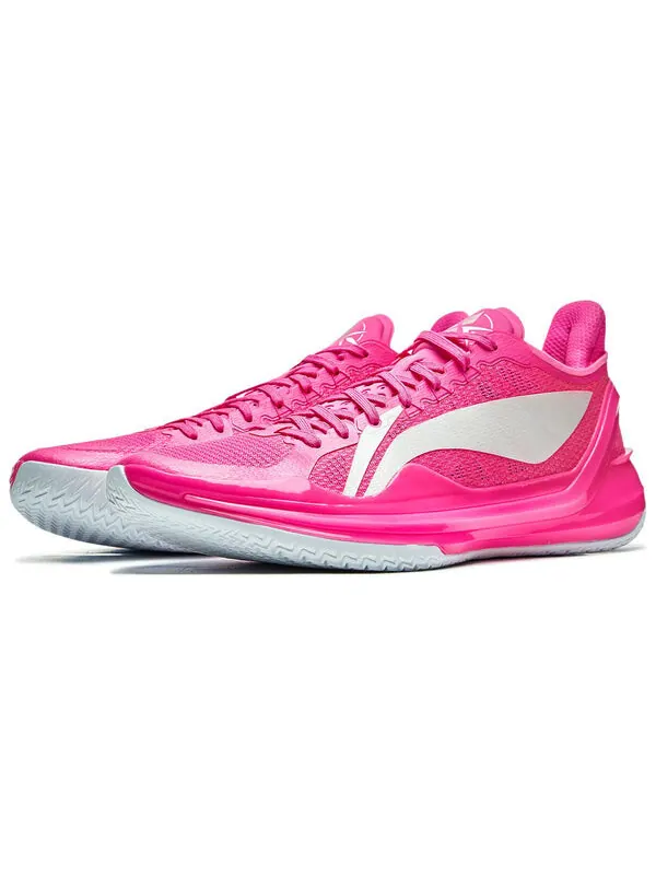 Кроссовки liren 4 v2 низкие Li-Ning — изображение 3 из 4, розовый/белый