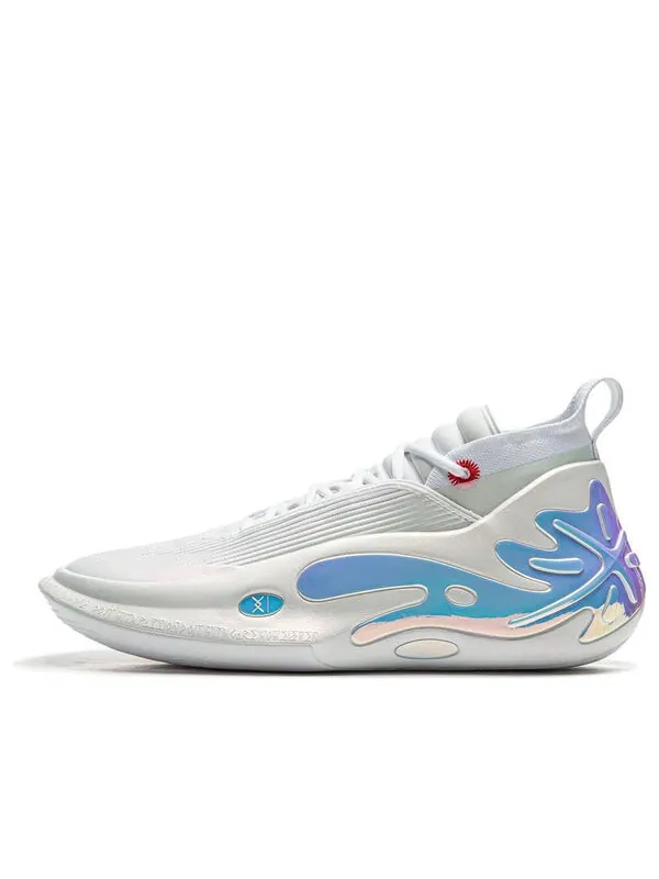 Кроссовки way of wade 11 'flash silver' Li-Ning — изображение 1 из 4, серебристый/белый/синий