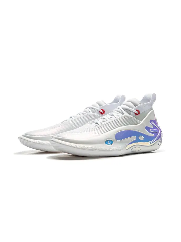 Кроссовки way of wade 11 'flash silver' Li-Ning — изображение 3 из 4, серебристый/белый/синий