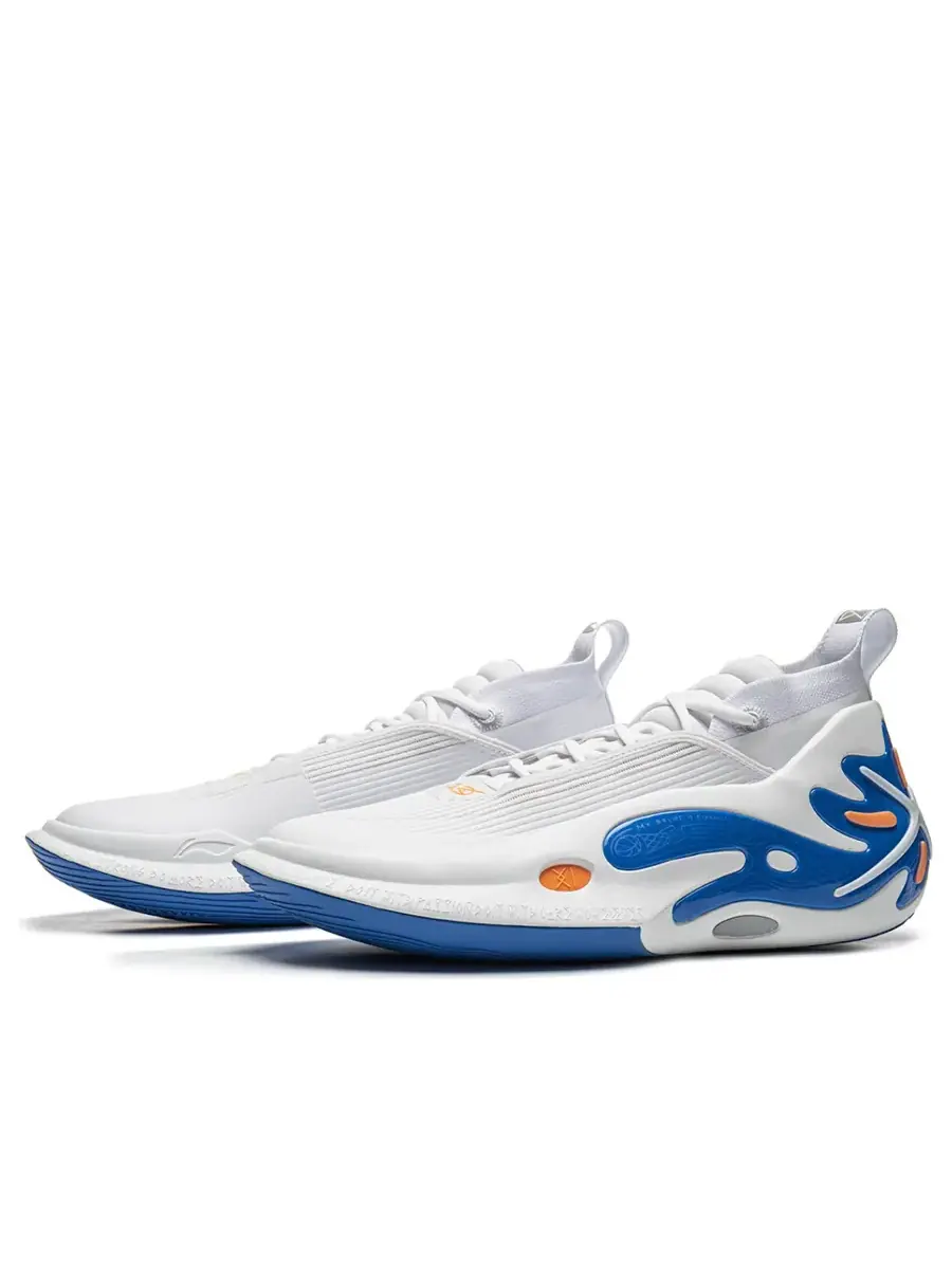 Кроссовки Li-Ning Way of Wade 11 'Draft Day' — изображение 3 из 6, белый