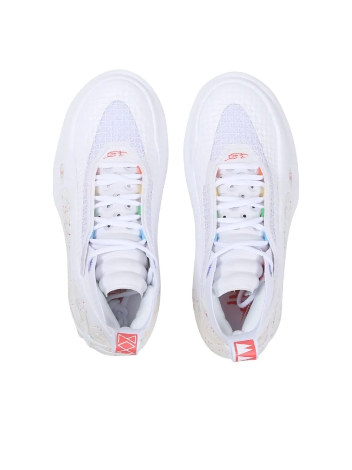 Кроссовки Li-Ning Way of Wade 11 'Rainbow' — изображение 3 из 5, белый