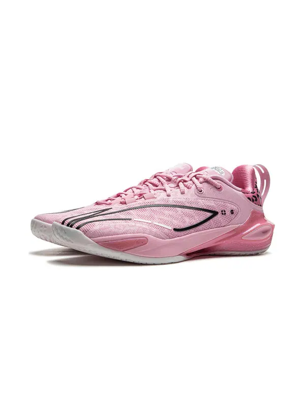 Кроссовки скорость 11 Li-Ning — изображение 3 из 4, розовый/черный/белый