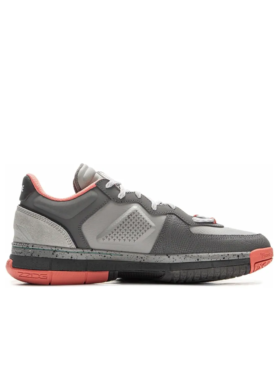 Кроссовки Li-Ning x Staples Way Of Wade 1 Low 'Grey Pigeon' — изображение 2 из 6, серый