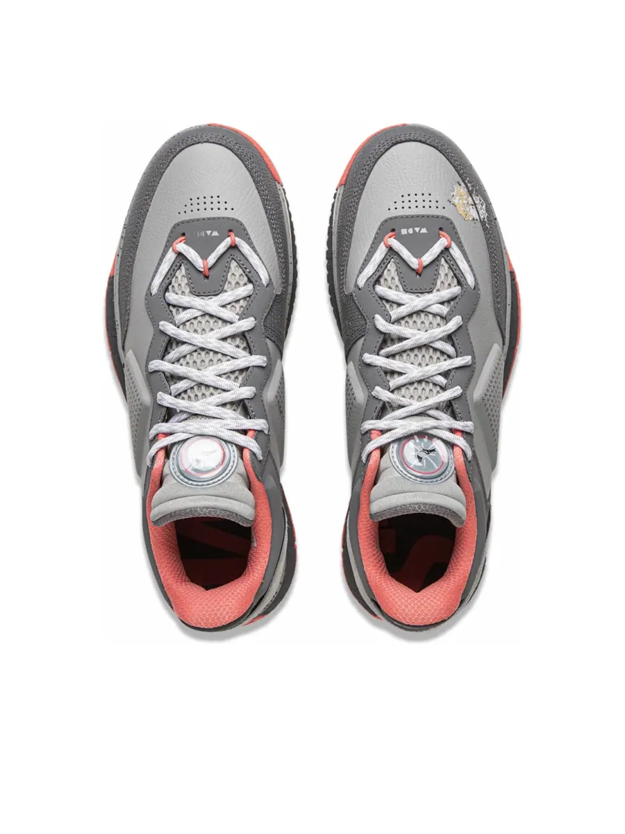 Кроссовки Li-Ning x Staples Way Of Wade 1 Low 'Grey Pigeon' — изображение 4 из 6, серый