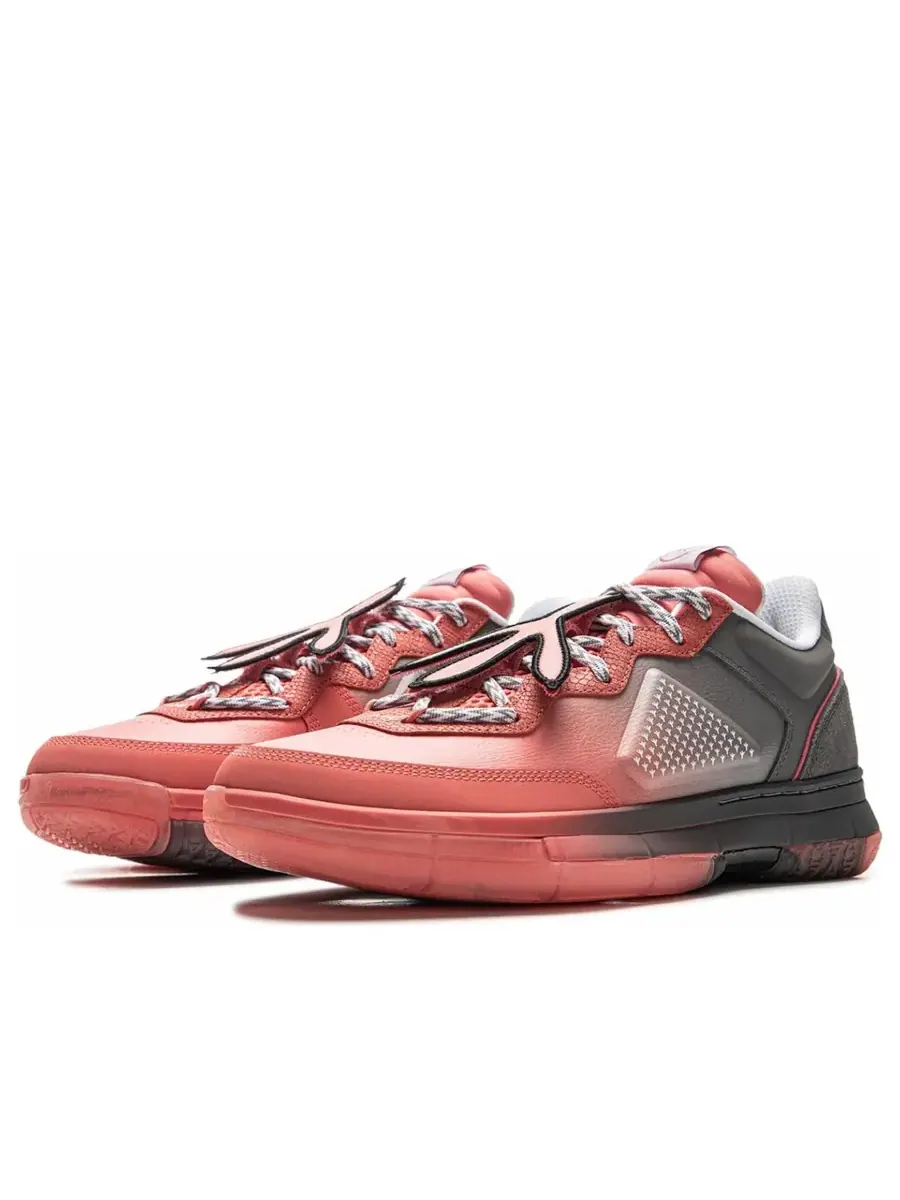 Кроссовки Li-Ning x Staples Way of Wade 1 Low 'Pigeon Feet' — изображение 3 из 6, розовый