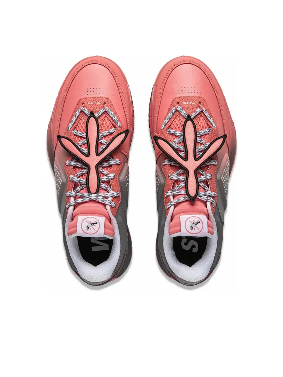 Кроссовки Li-Ning x Staples Way of Wade 1 Low 'Pigeon Feet' — изображение 4 из 6, розовый