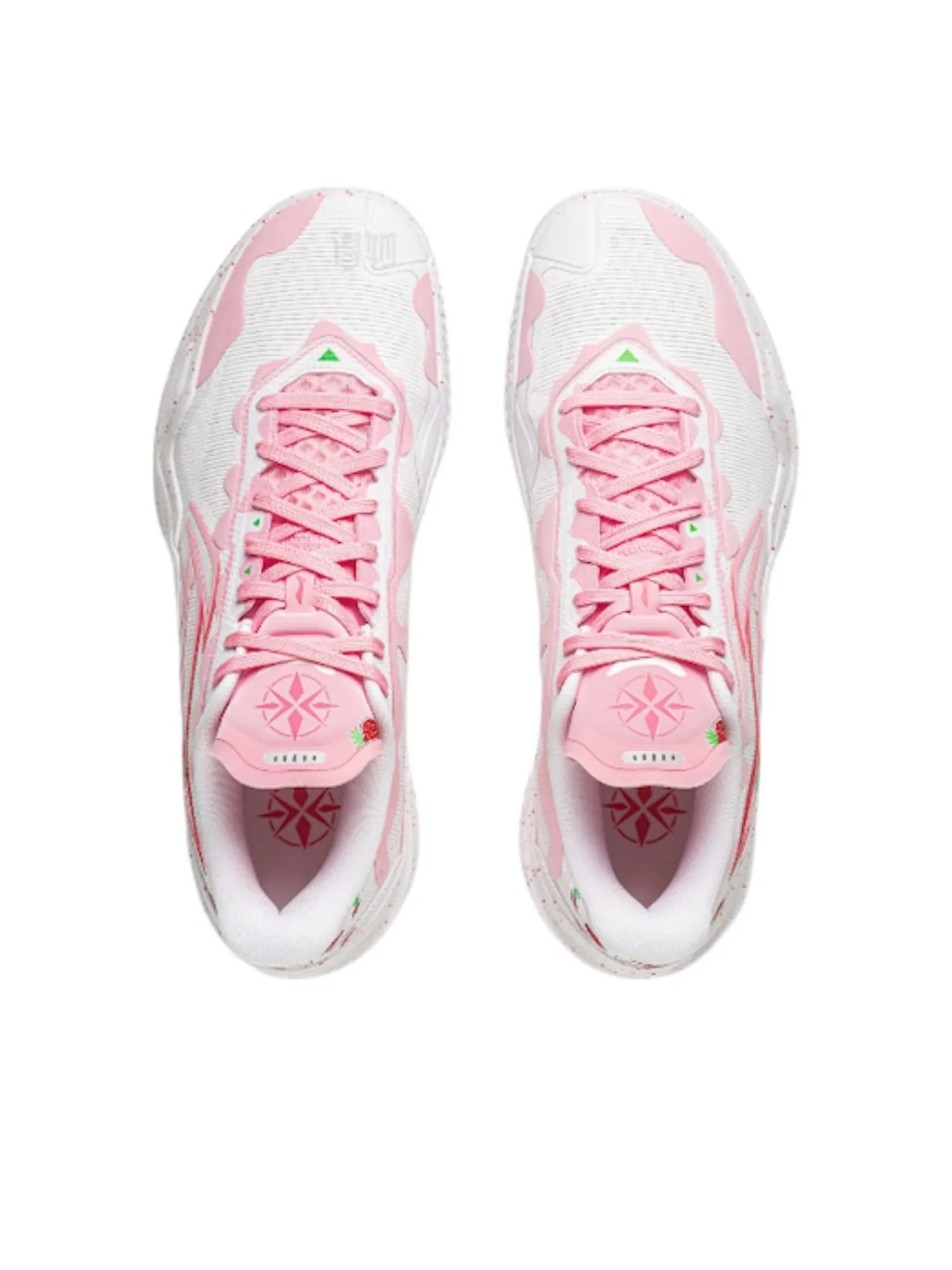 Li-Ning Blade 5 «Клубничный молочный коктейль» — изображение 3 из 6, белый/розовый