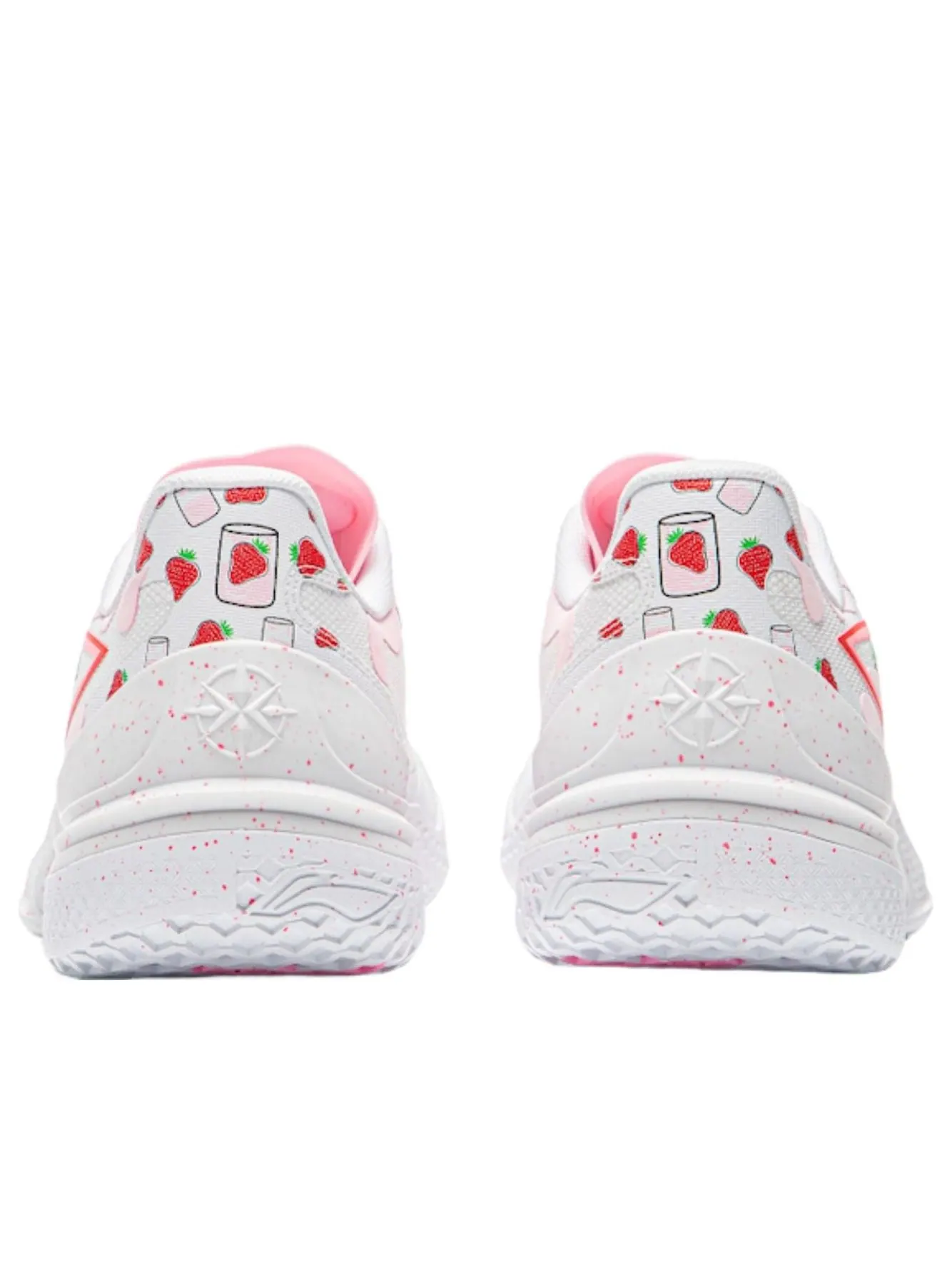 Li-Ning Blade 5 «Клубничный молочный коктейль» — изображение 4 из 6, белый/розовый