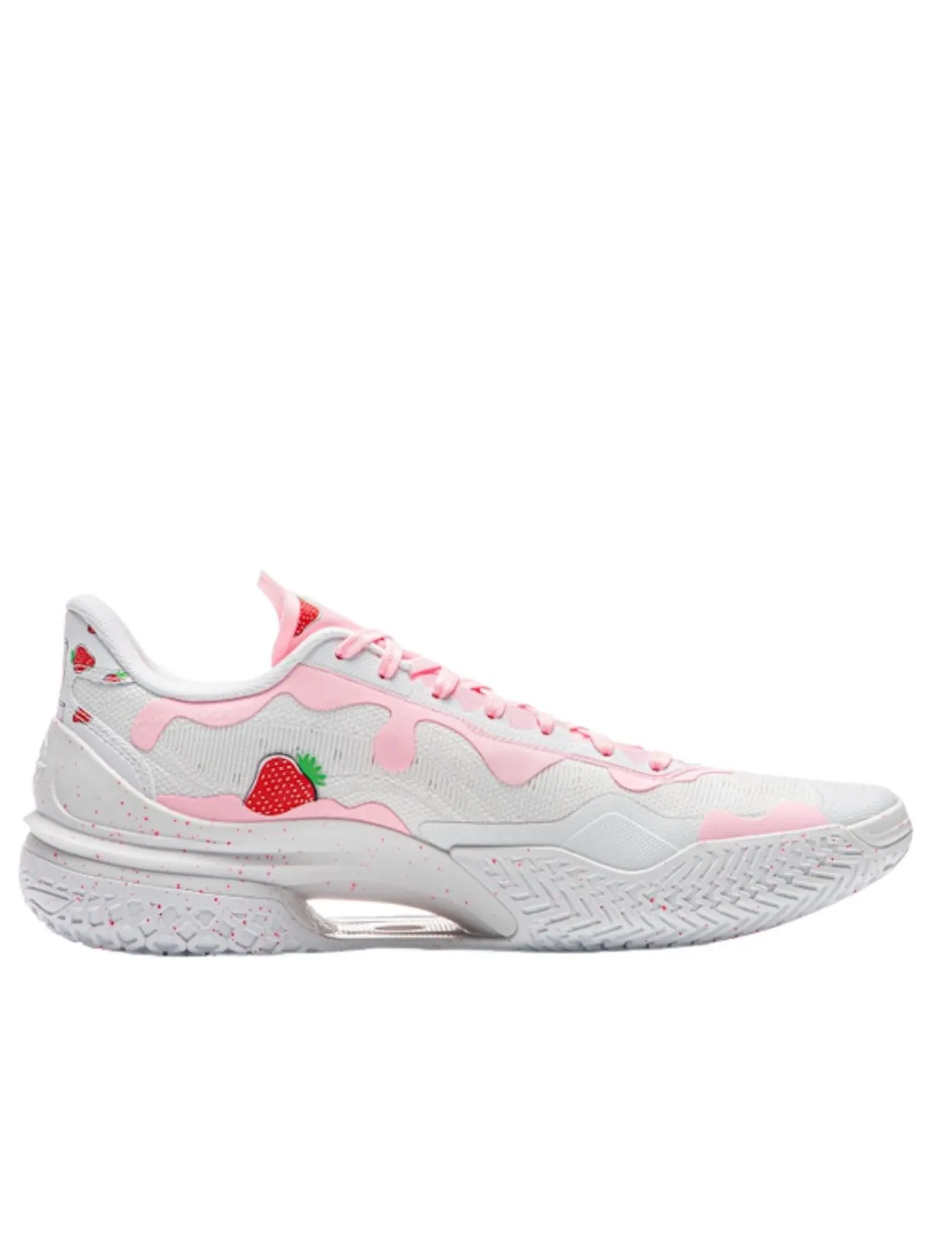 Li-Ning Blade 5 «Клубничный молочный коктейль» — изображение 6 из 6, белый/розовый
