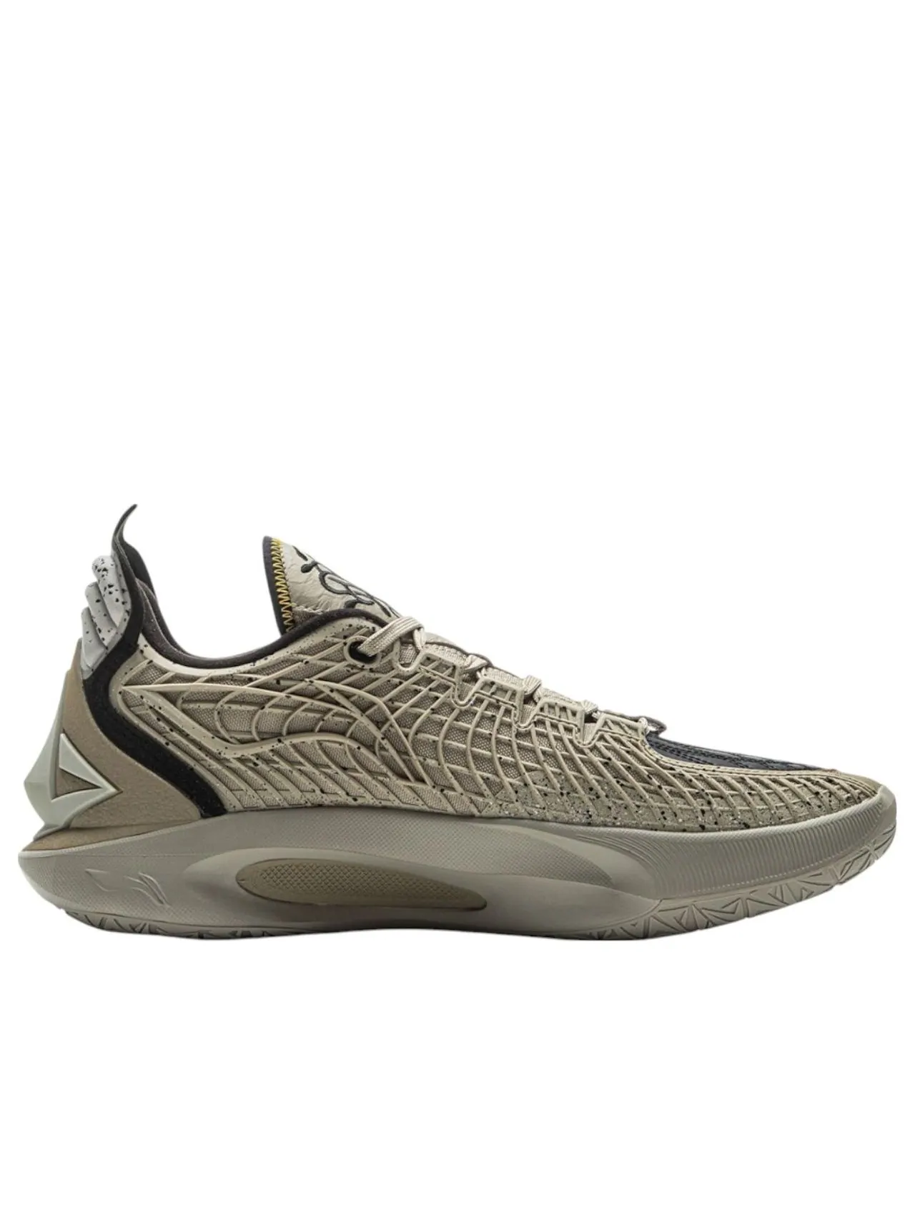 Кроссовки Li-Ning Jimmy Butler 3 'Black Gold' — изображение 6 из 6, черный