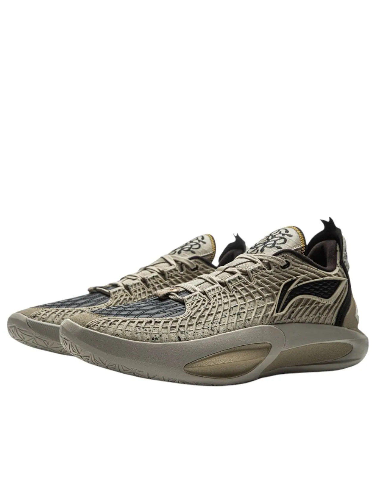 Li-Ning Jimmy Butler 3 'Black Gold' — изображение 2 из 6, черный/золотистый