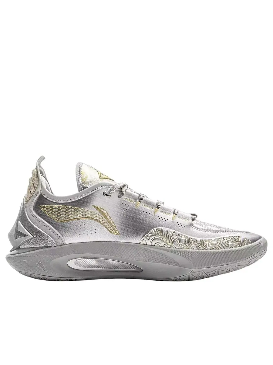 Кроссовки Li-Ning Jimmy Butler 3 'Armor' — изображение 2 из 7, серебряный