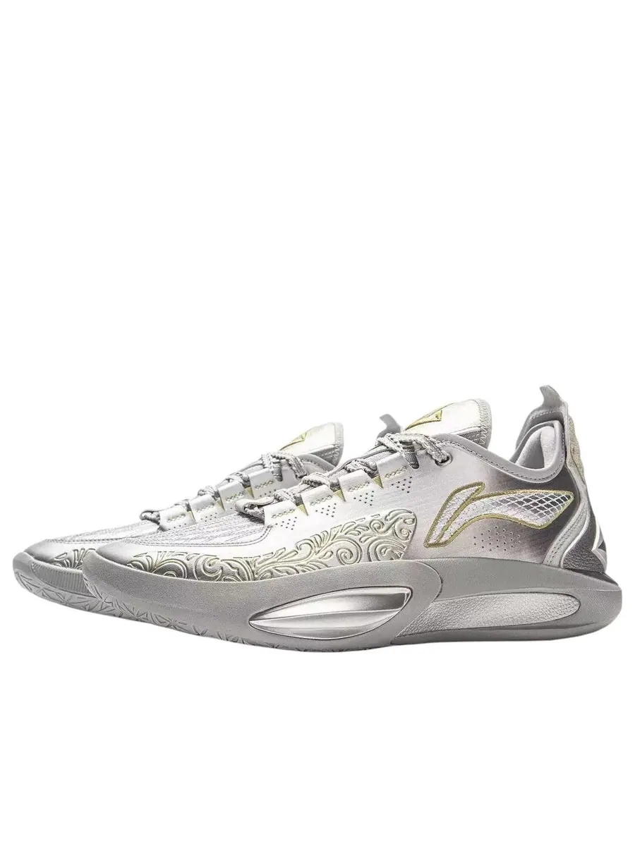 Кроссовки Li-Ning Jimmy Butler 3 'Armor' — изображение 3 из 7, серебряный
