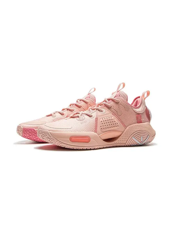 Кроссовки wade all city 9 v1.5 'cherry blossoms' abau113-2 Li-Ning — изображение 3 из 4, розовый/белый