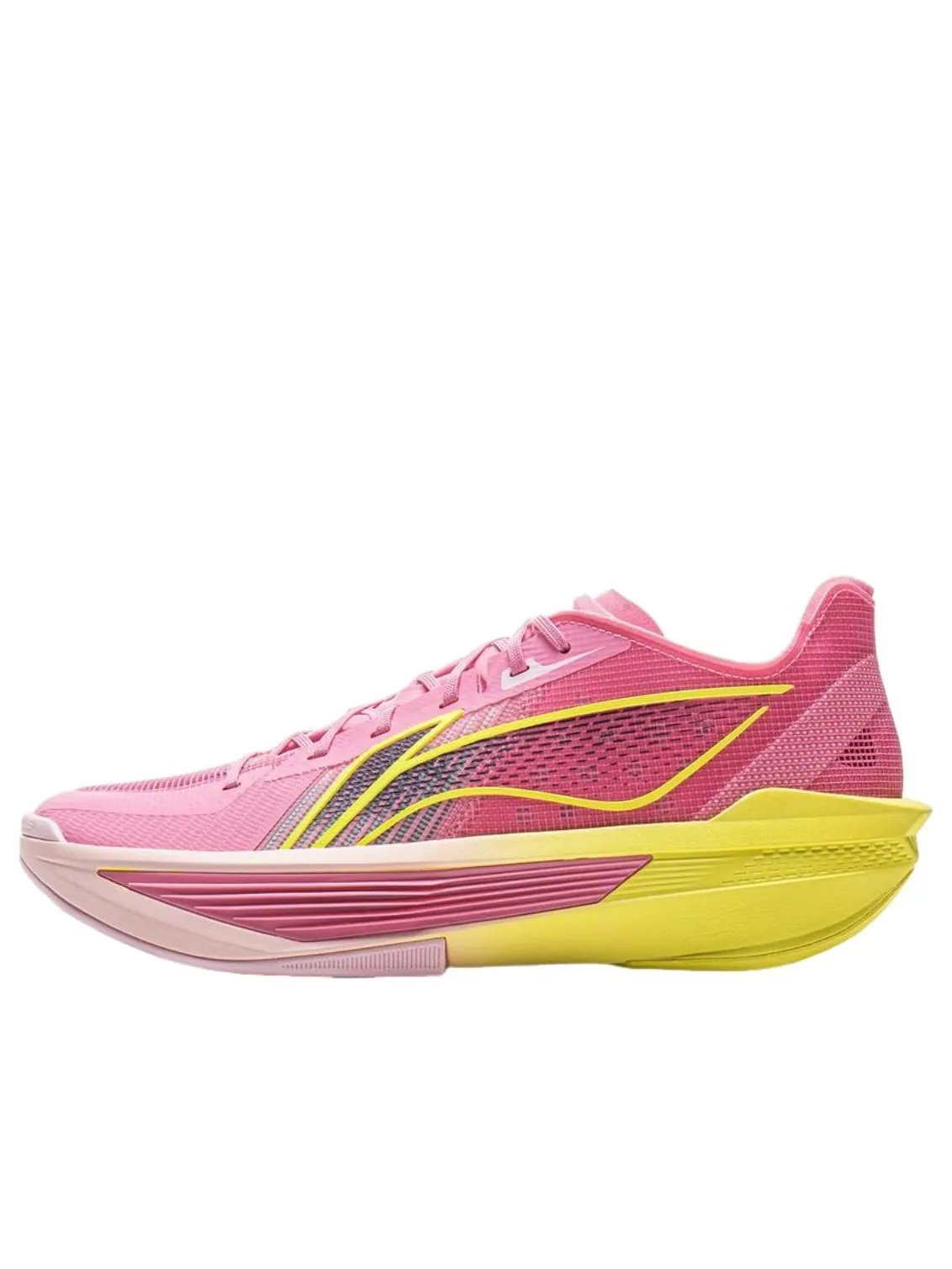 Li-Ning Ultra Light 'Pink Yellow' — изображение 1 из 5, розовый/желтый