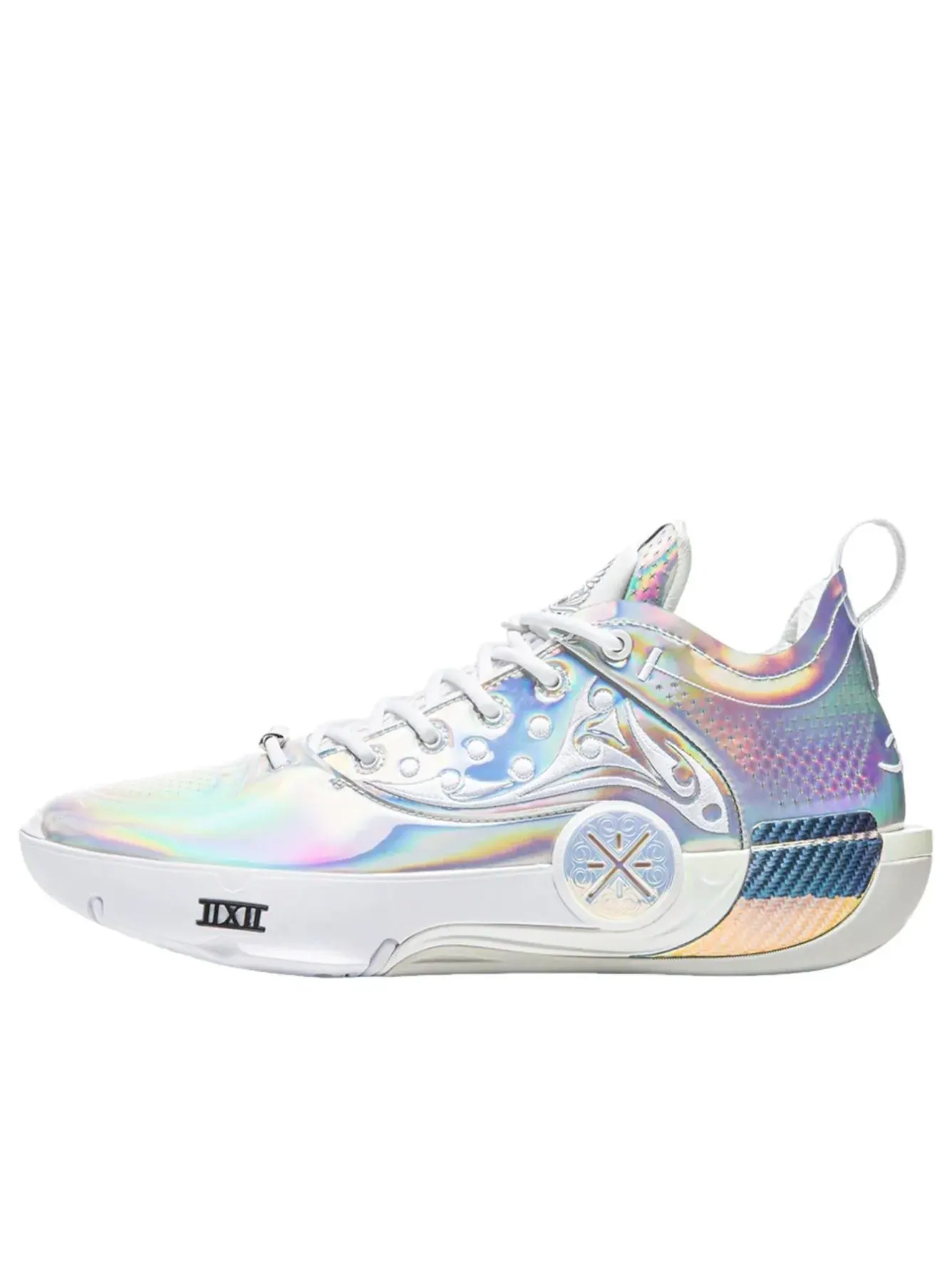 Кроссовки Li-Ning Way of Wade 12 Lux ASG 'Silver' — изображение 1 из 5, серебряный