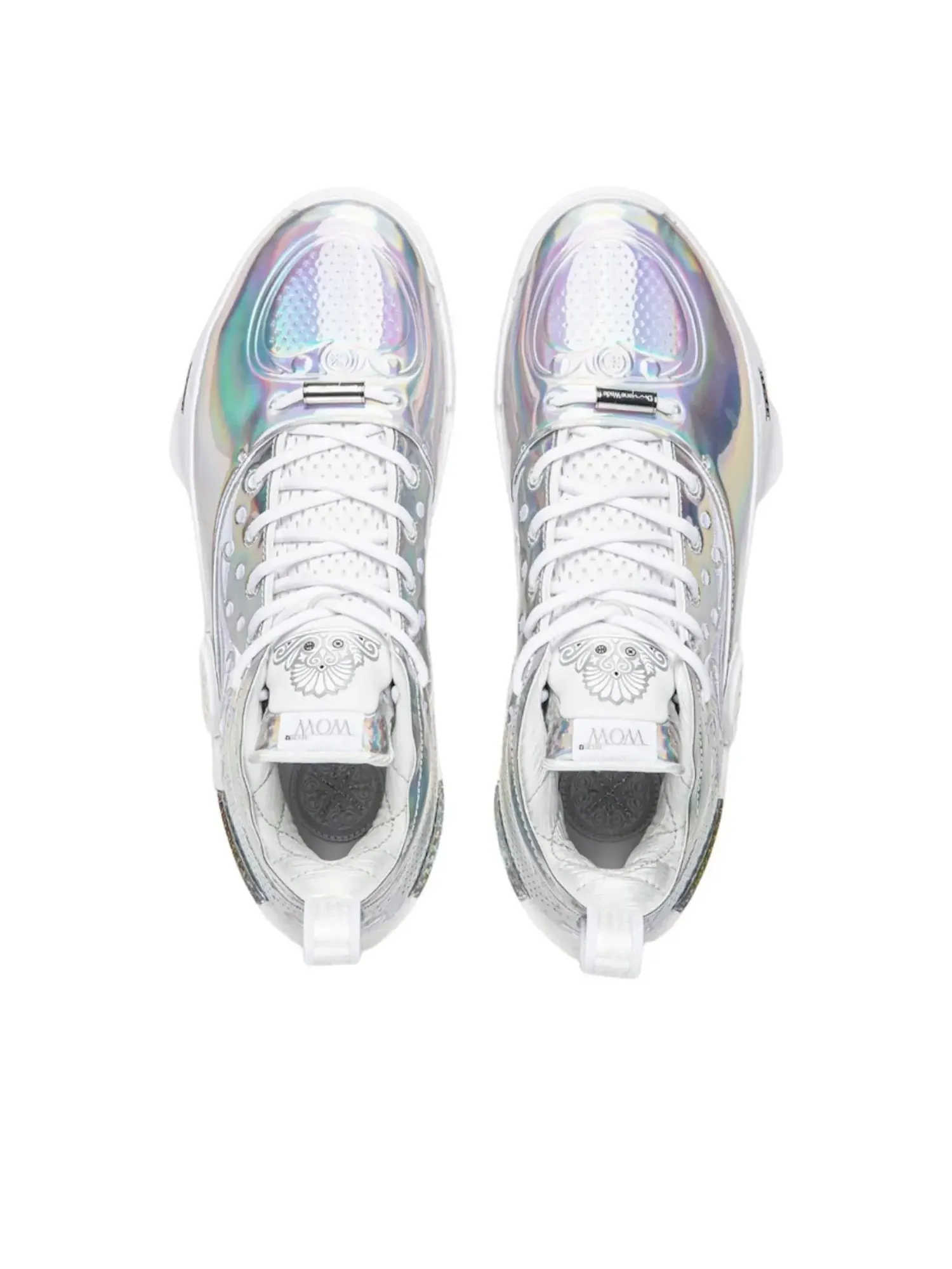 Кроссовки Li-Ning Way of Wade 12 Lux ASG 'Silver' — изображение 3 из 5, серебряный