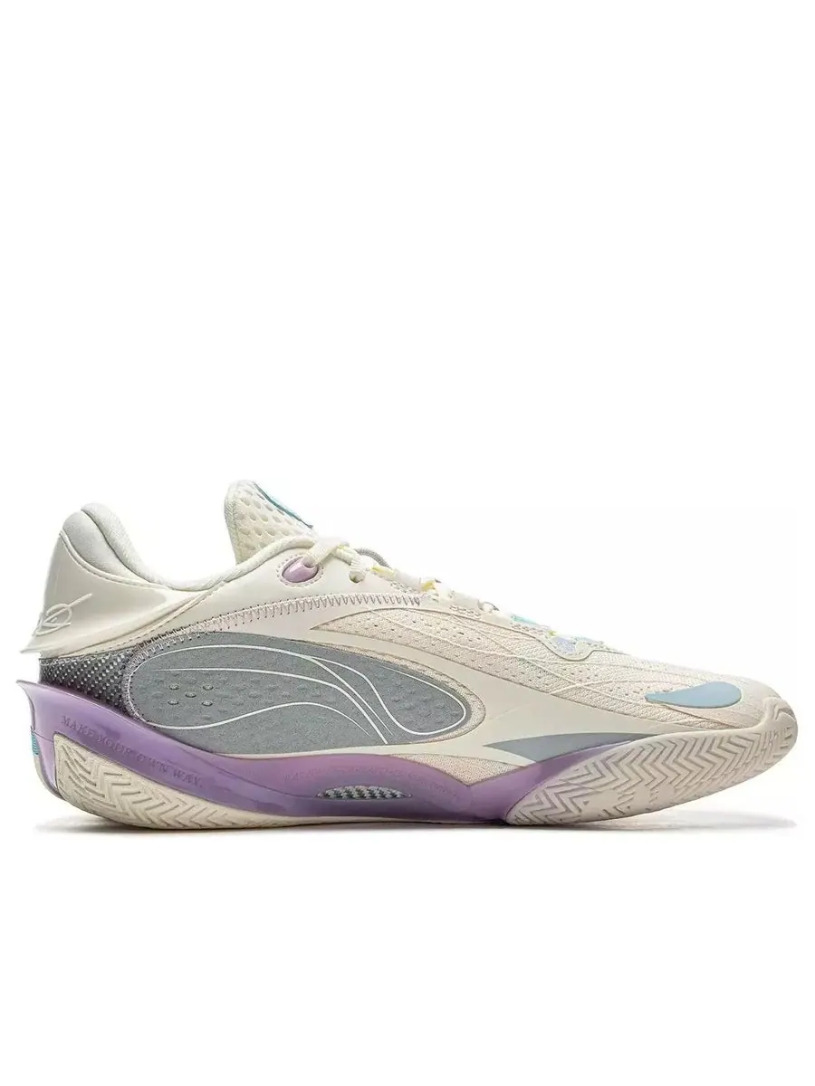 Кроссовки Li-Ning Wade 808 5 Ultra 'Cotton Candy' — изображение 2 из 6, бежевый