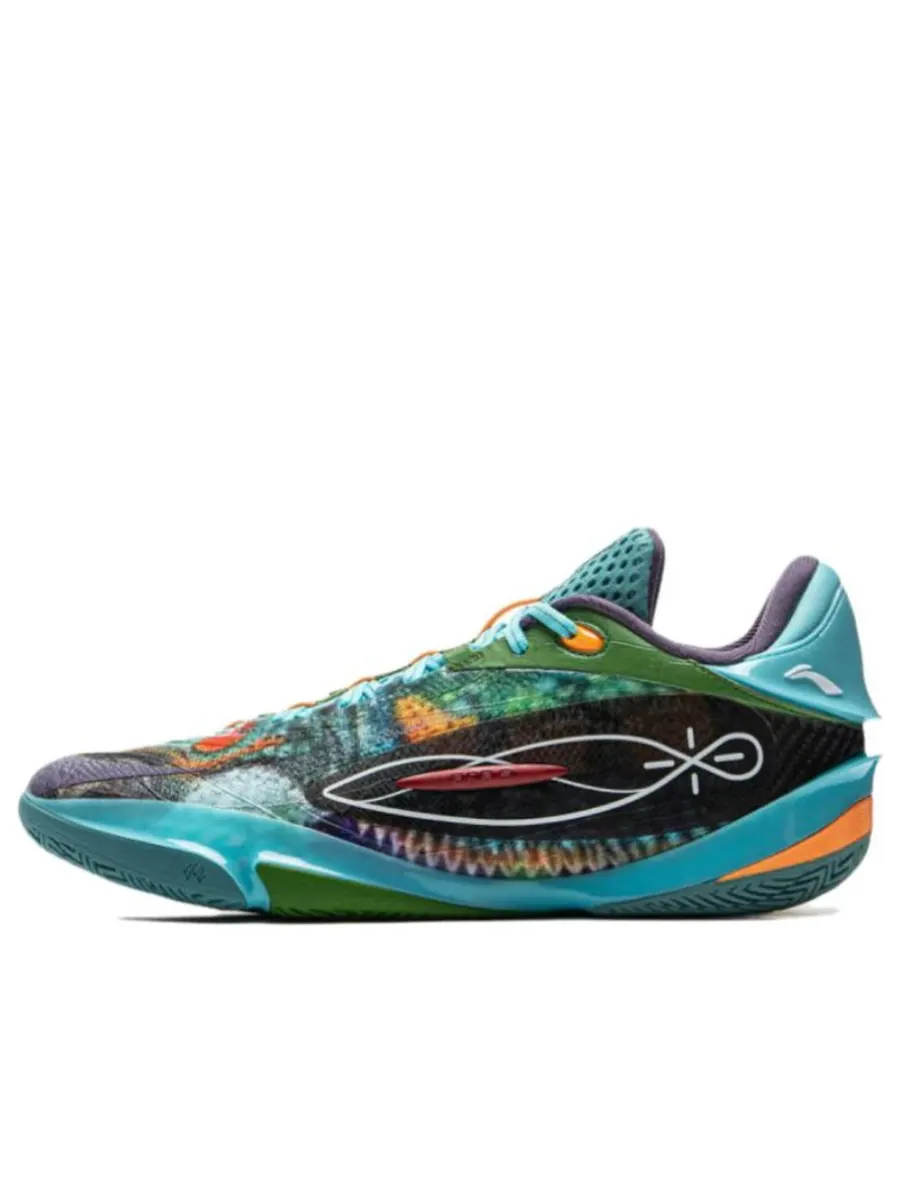 Кроссовки Li-Ning Wade 808 5 V Ultra 'Multi-Color' — изображение 1 из 5, бирюзовый