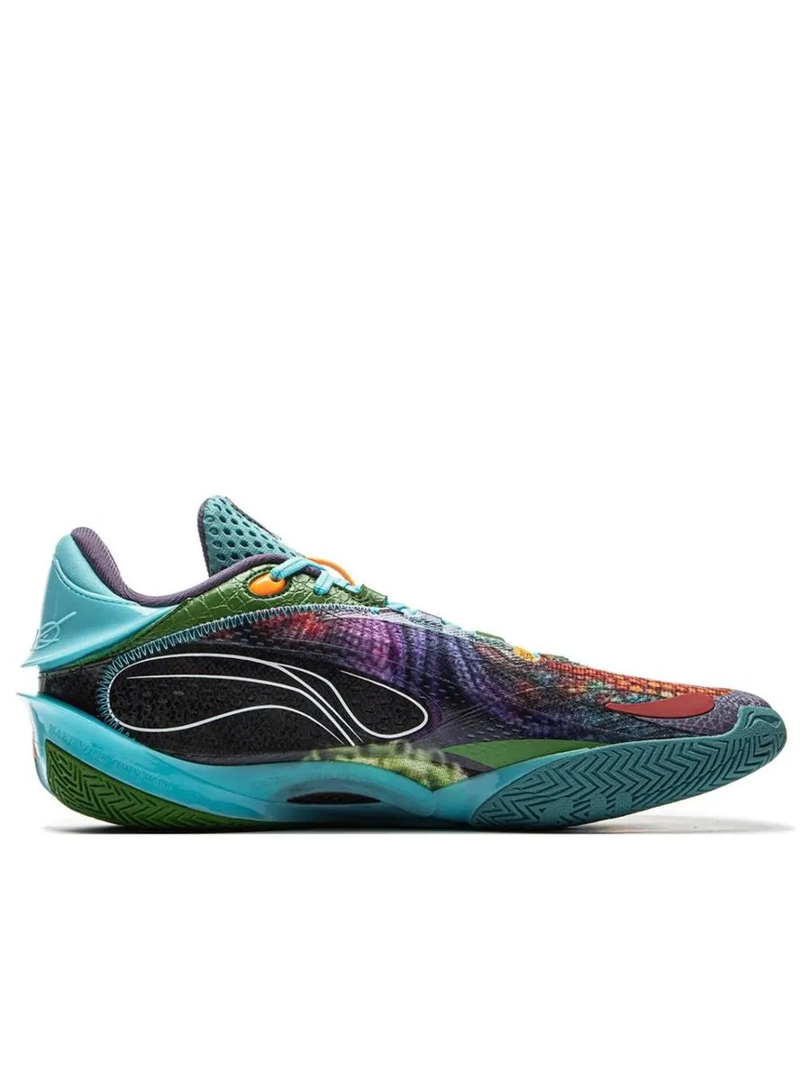 Кроссовки Li-Ning Wade 808 5 V Ultra 'Multi-Color' — изображение 2 из 5, бирюзовый