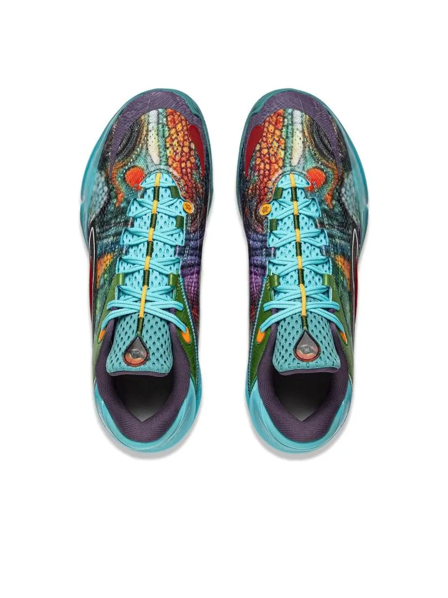 Кроссовки Li-Ning Wade 808 5 V Ultra 'Multi-Color' — изображение 4 из 5, бирюзовый