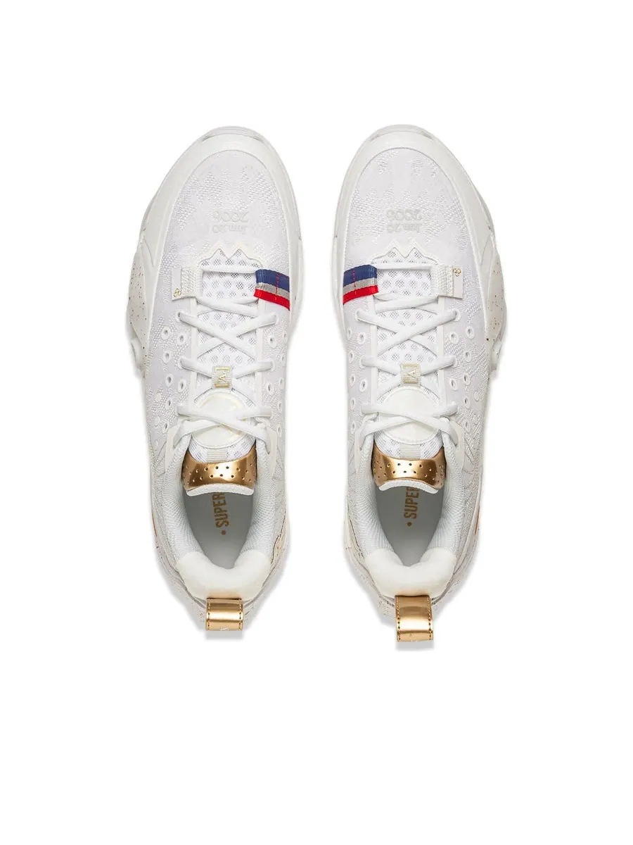 Кроссовки Li-Ning Wade All City 13 'Light Grey White' — изображение 4 из 6, серый