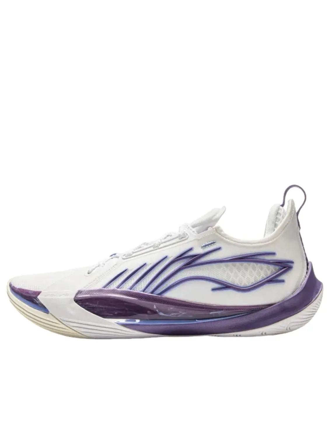 Li-Ning Sonic 13 'Бело-фиолетовый' — изображение 1 из 5, белый/фиолетовый