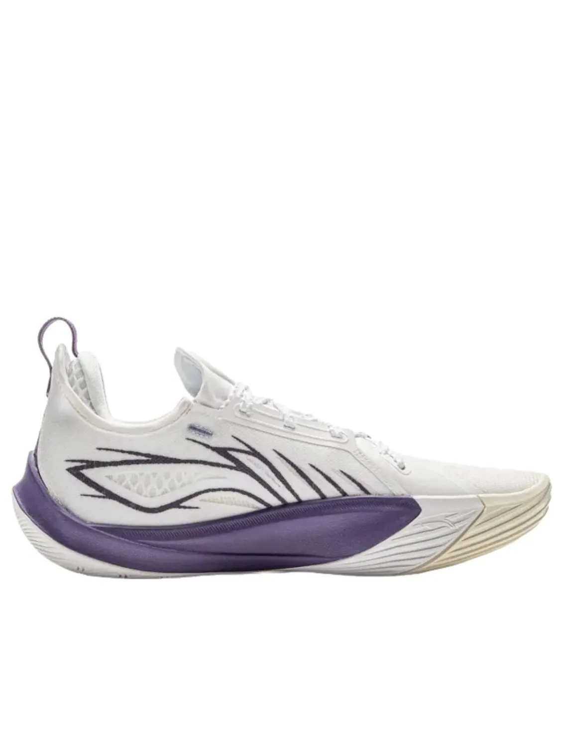 Li-Ning Sonic 13 'Бело-фиолетовый' — изображение 2 из 5, белый/фиолетовый