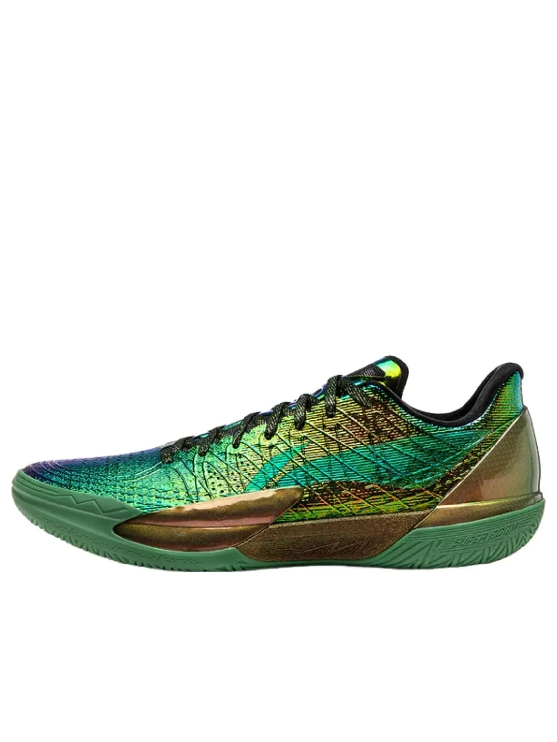 Li-Ning Ли-Нин Гамма 2 «Блазар» — изображение 1 из 5, зеленый/золотистый