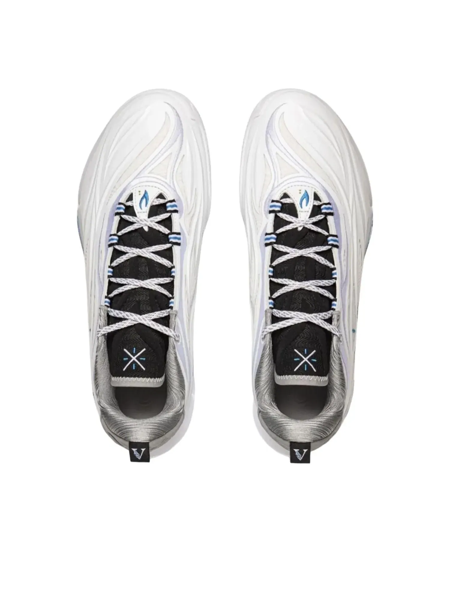 Кроссовки Li-Ning Way of Wade 808 5Ultra V2 'White Blue' ABAV045-14 — изображение 3 из 4, белый