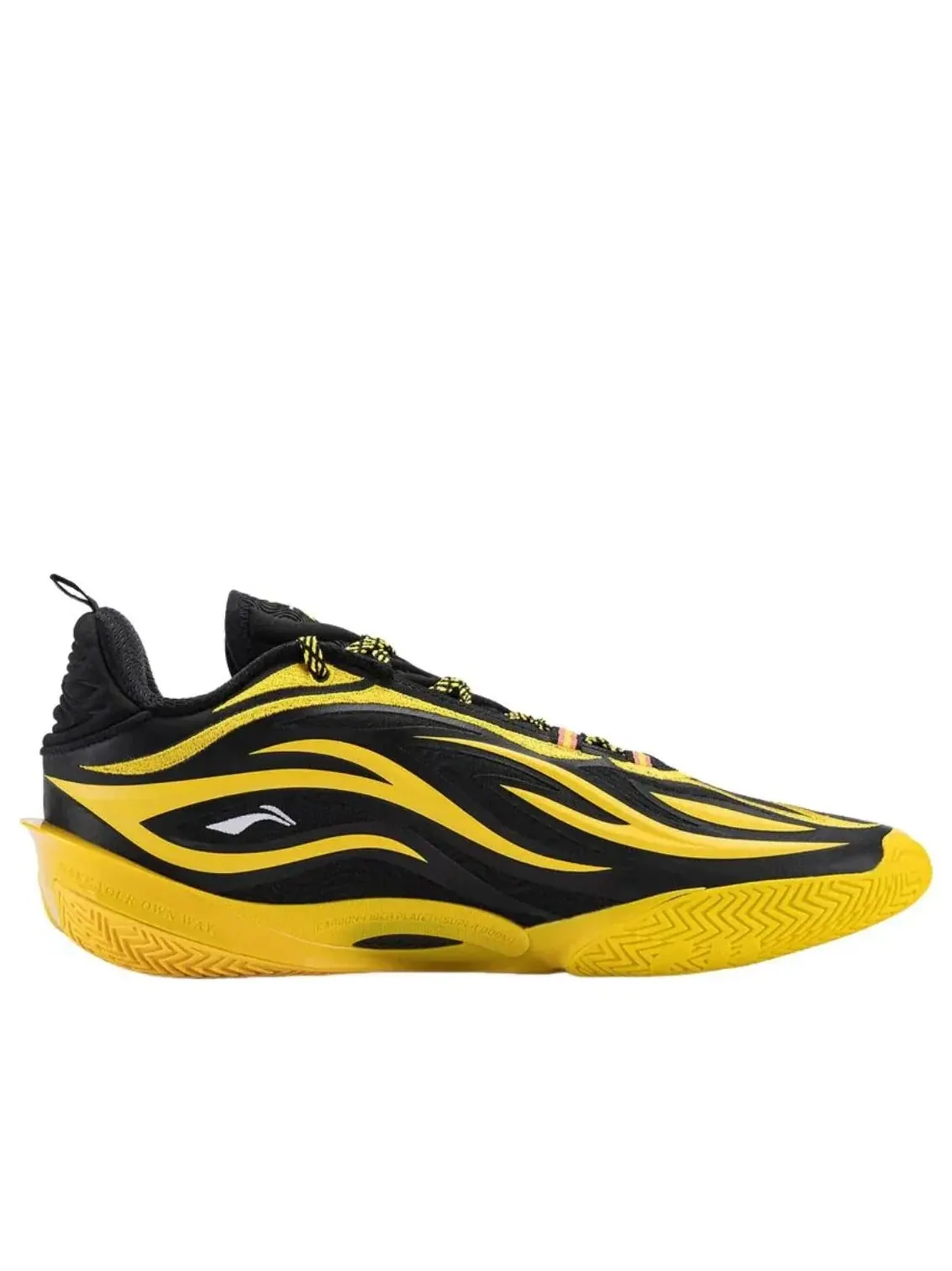 Кроссовки Li-Ning Wade 808 5 Ultra V2 'Внимание' ABAV045-17 — изображение 2 из 5, желтый