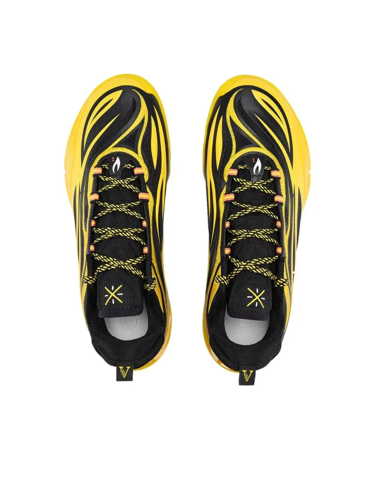 Кроссовки Li-Ning Wade 808 5 Ultra V2 'Внимание' ABAV045-17 — изображение 3 из 5, желтый