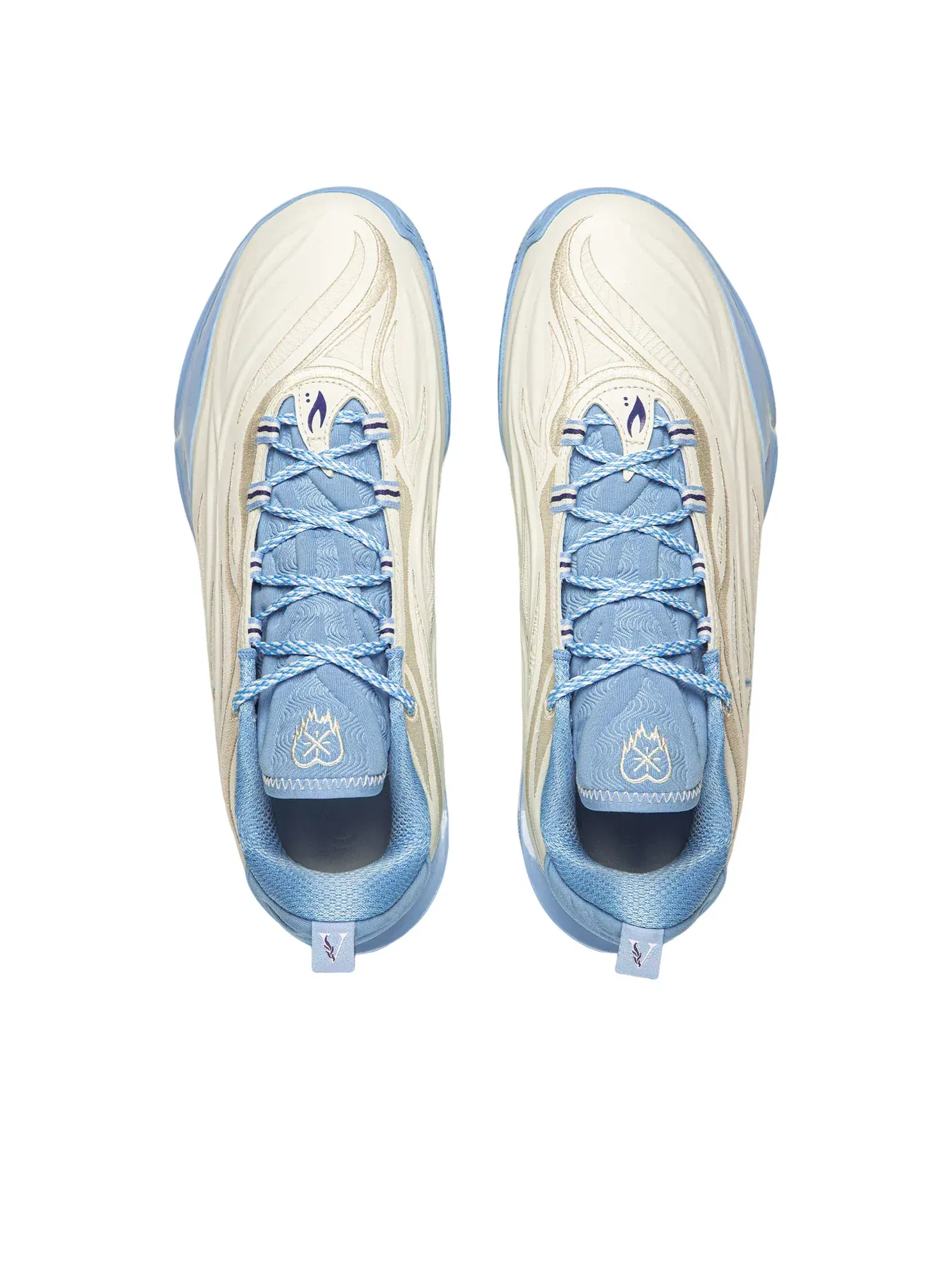 Кроссовки Li-Ning Wade 808 5 Ultra V2 'Ice White' ABAV045-19 — изображение 3 из 5, белый
