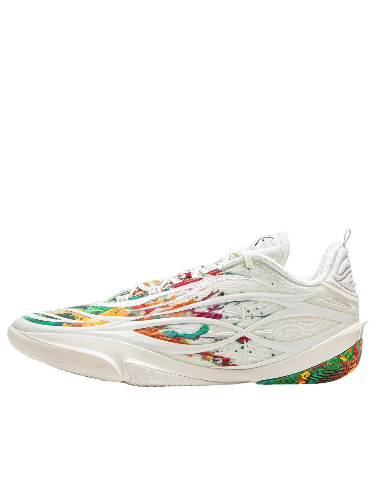 Мужские баскетбольные кроссовки с шнуровкой Wade 808 5 Ultra V2 Li-Ning — изображение 1 из 7, белый