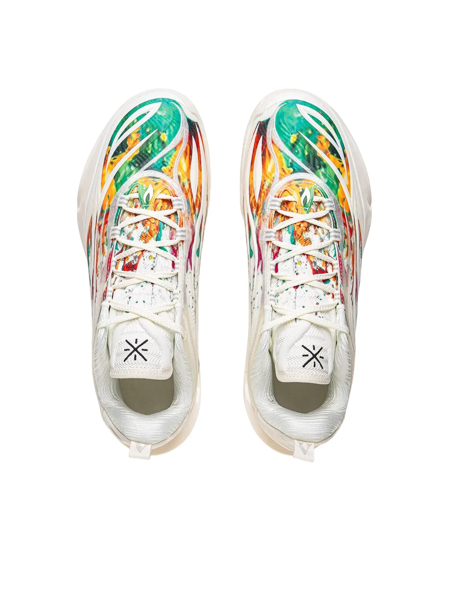 Мужские баскетбольные кроссовки с шнуровкой Wade 808 5 Ultra V2 Li-Ning — изображение 4 из 7, белый