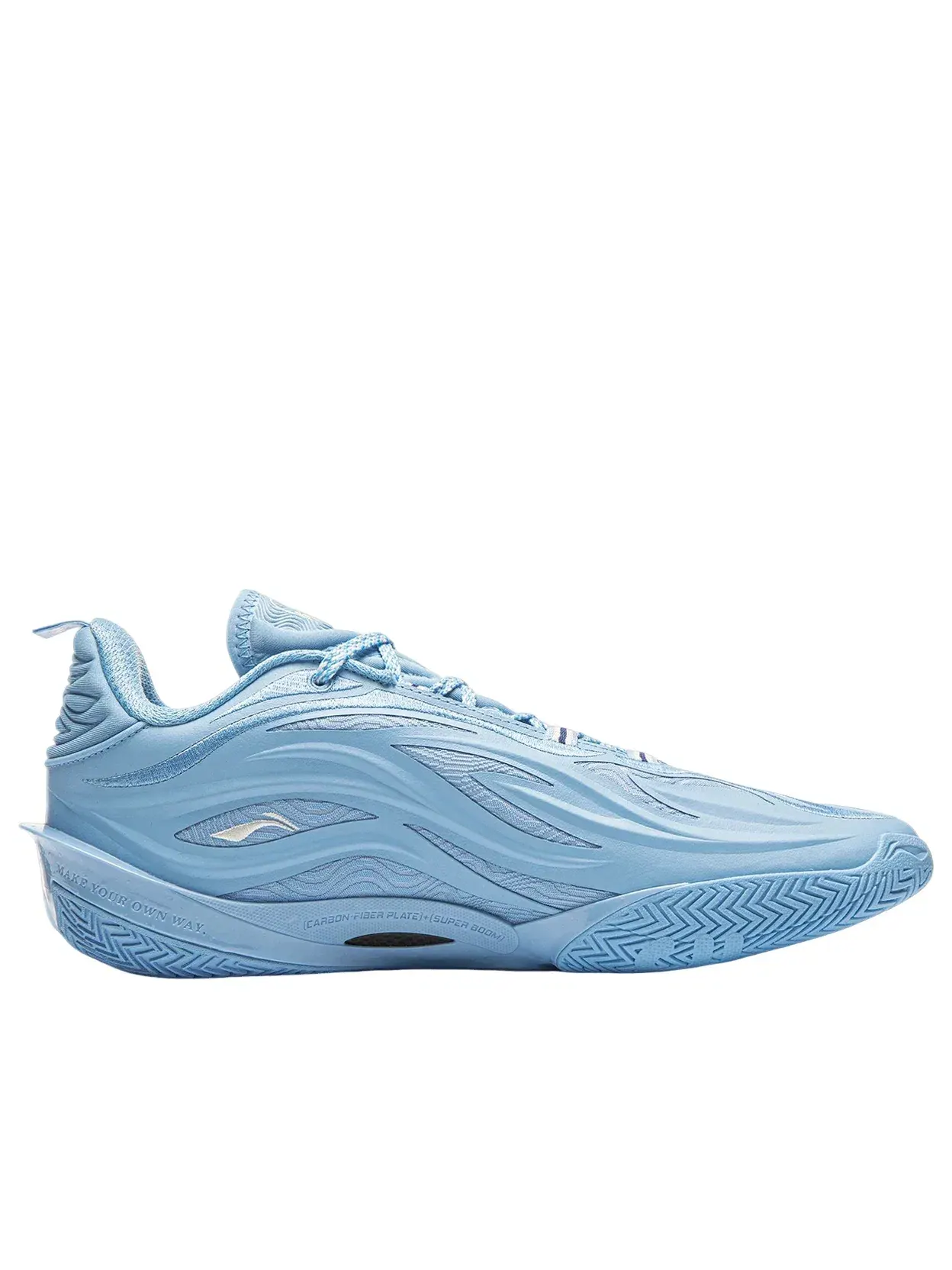 Мужские кроссовки для баскетбола с шнуровкой Wade 808 5 Ultra Li-Ning — изображение 2 из 7, синий