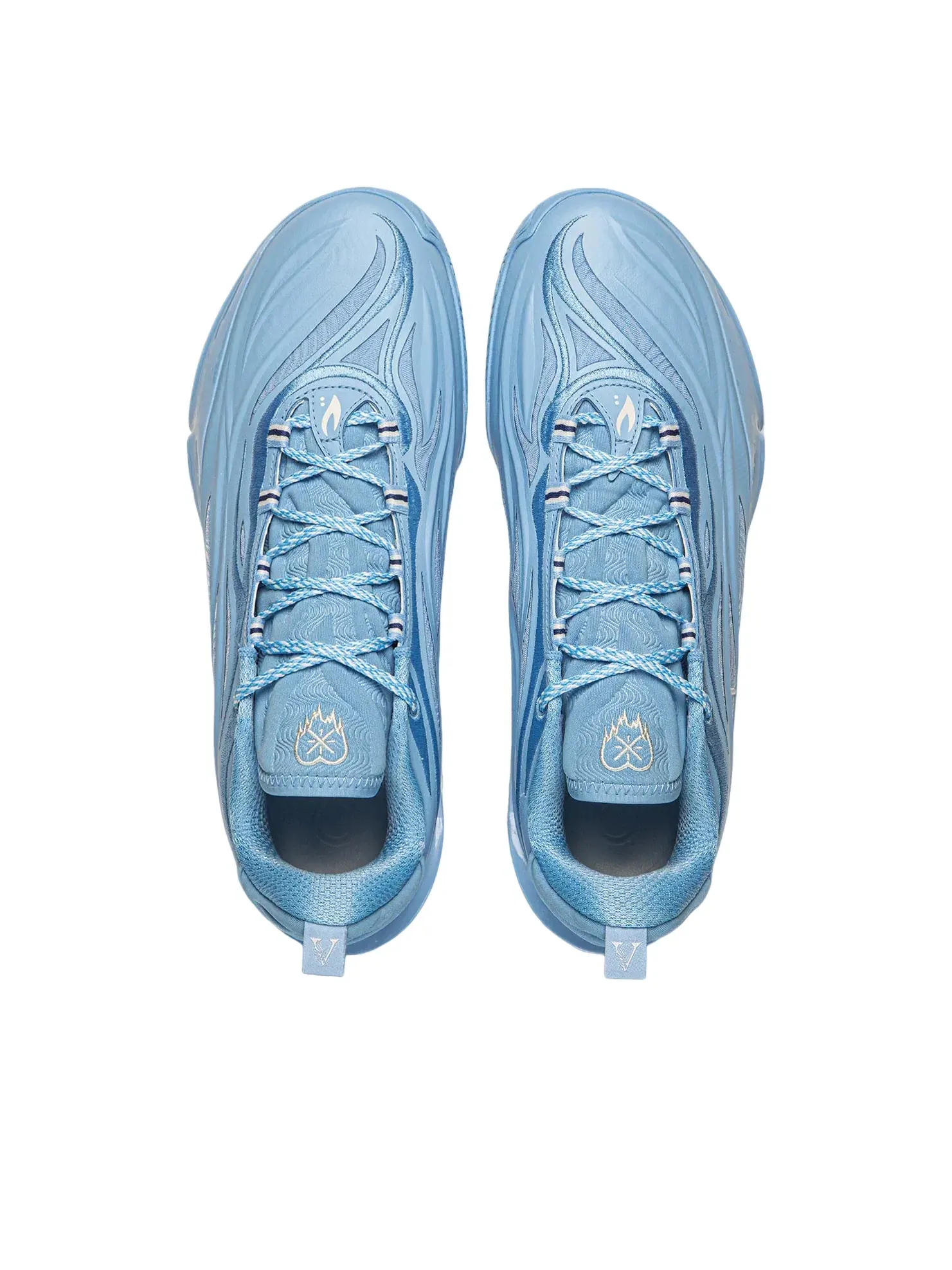 Мужские кроссовки для баскетбола с шнуровкой Wade 808 5 Ultra Li-Ning — изображение 4 из 7, синий