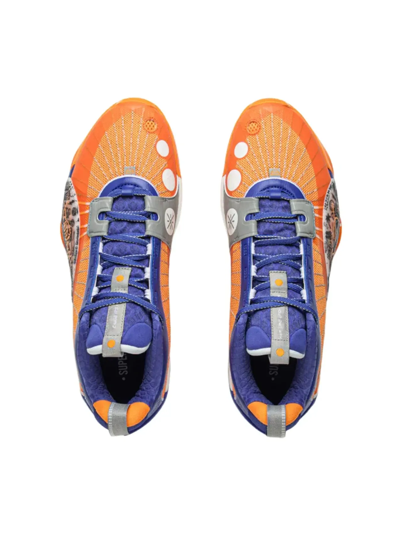 Кроссовки Li-Ning Wade All City 13 Encore 'JayFlow' ABAV047-7 — изображение 3 из 5, оранжевый